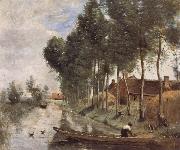 Jean Baptiste Simeon Chardin Landscape at Arleux du Nord oil on canvas